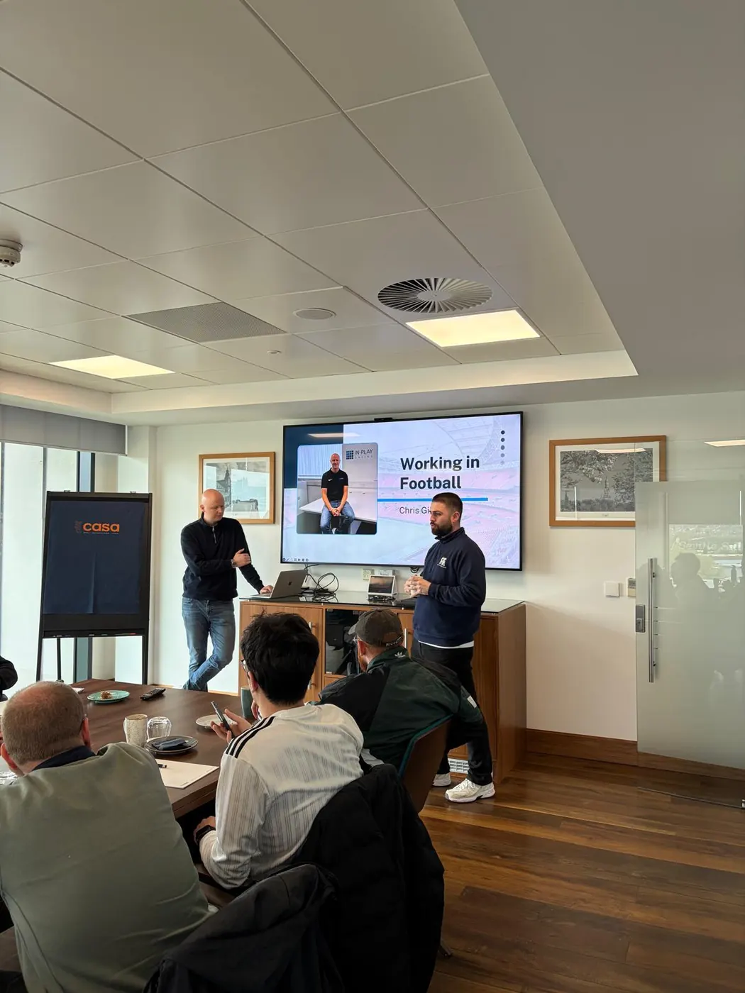 Recruitment Room learning session with Chris Gill