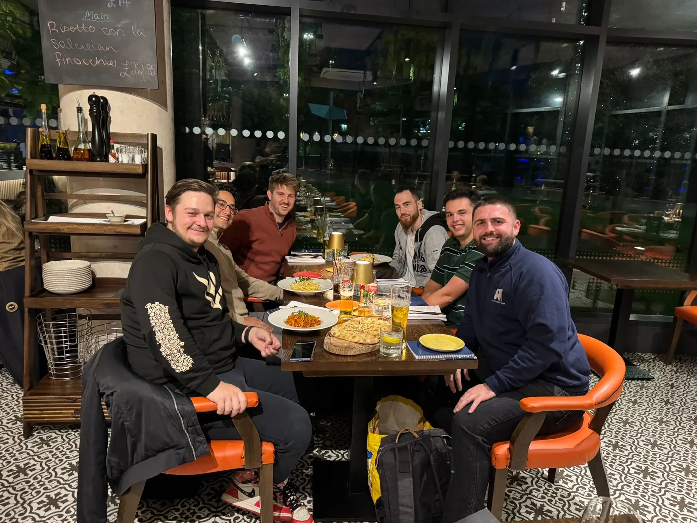Recruitment Room community dinner